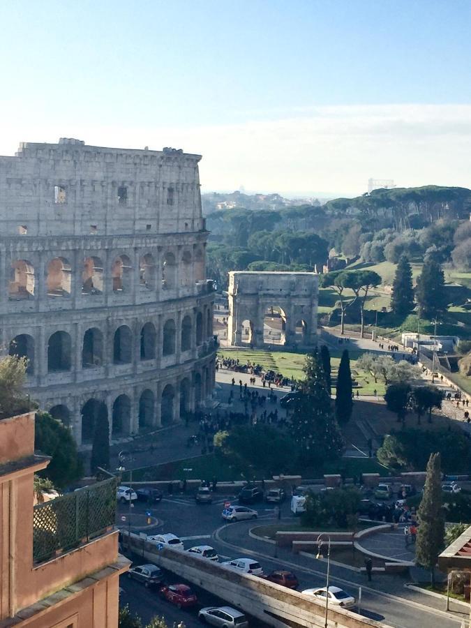 Superattico Sul Colosseo Roma Dış mekan fotoğraf